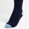 Súprava troch párov chlapčenských pruhovaných ponožiek v sivej a modrej farbe 5.10.15.