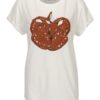 Krémové dámske tričko s potlačou ZOOT Original Deer love