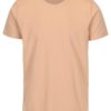 Béžové basic tričko s krátkym rukávom SUIT