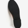 Čierno-hnedé dámske kožené sandále s uzavretou špičkou Camper Twins