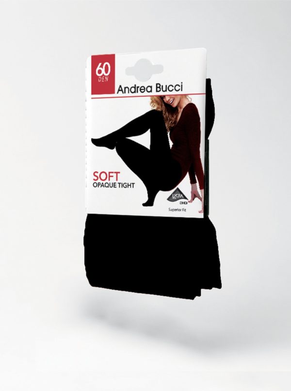 Čierne pančuchové nohavice Andrea Bucci 60 DEN