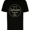 Čierne pánske regular fit tričko s potlačou Quiksilver
