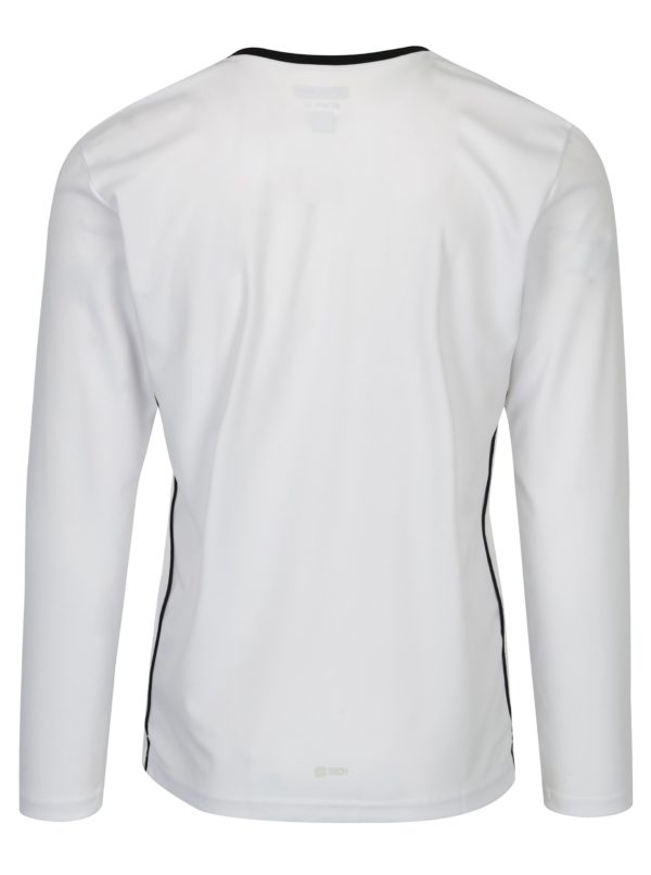 Biele pánske športové tričko s dlhým rukávom Sergio Tacchini Club Tech