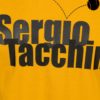 Žlté pánske tričko s potlačou Sergio Tacchini Leto
