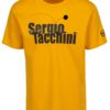Žlté pánske tričko s potlačou Sergio Tacchini Leto