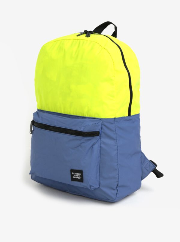 Žlto-modrý reflexný ruksak Herschel Packable Daypack 24,5 l