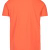 Oranžové pánske tričko s výšivkou loga GANT