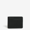 Čierna pánska kožená peňaženka GANT