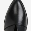 Čierne dámske kožené poltopánky s prackou Royal RepubliQ