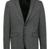 Sivé melírované oblekové sako Selected Homme Zero-Merce