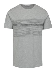 Sivé tričko s potlačou ONLY & SONS Sanford