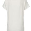 Krémové voľné tričko s potlačou Jacqueline de Yong New Sky