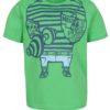 Zelené chlapčenské tričko s potlačou 5.10.15.