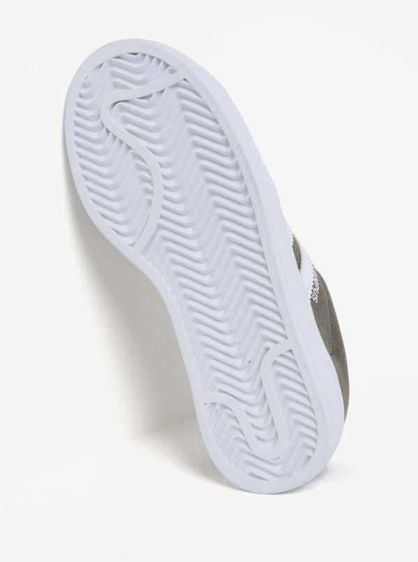 Kaki detské semišové tenisky adidas Originals CAMPUS C