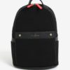 Čierny batoh s koženkovými detailmi Paul's Boutique Rosa