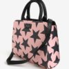 Sivo-ružová vzorovaná kabelka Paul's Boutique Logan