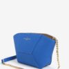 Modrá malá crossbody kabelka so zlatými detailmi Paul’s Boutique Tasmin