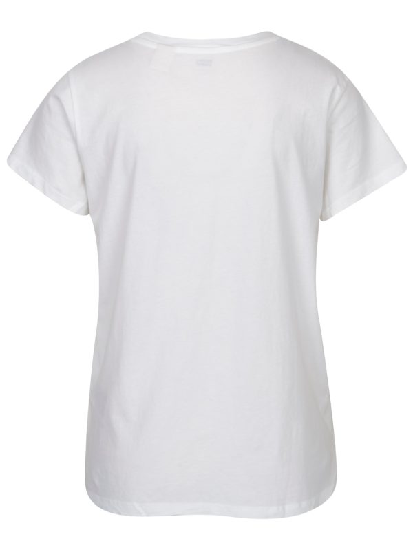 Biele dámske tričko s potlačou Levi's® 