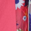 Ružová dievčenská kvetovaná bunda adidas originals
