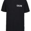 Čierne pánske tričko s potlačou Calvin Klein Jeans Toreos
