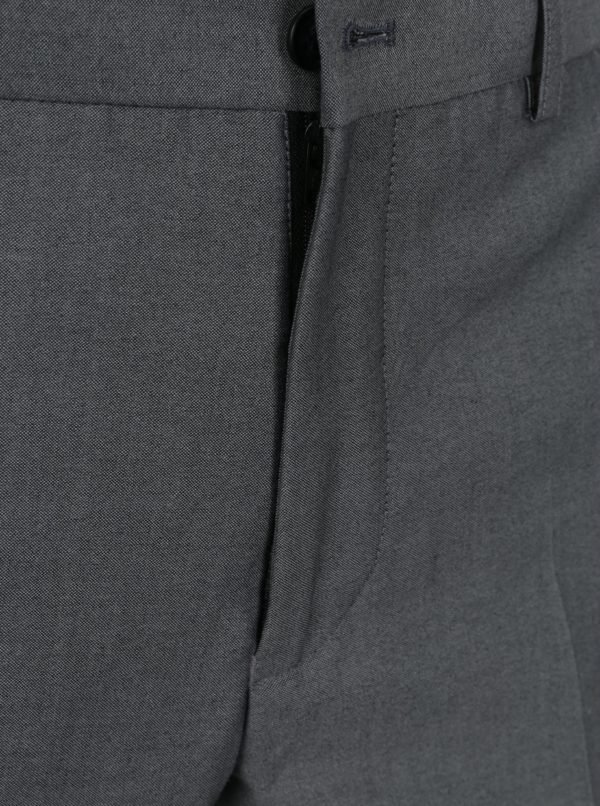 Sivé oblekové nohavice Lindbergh