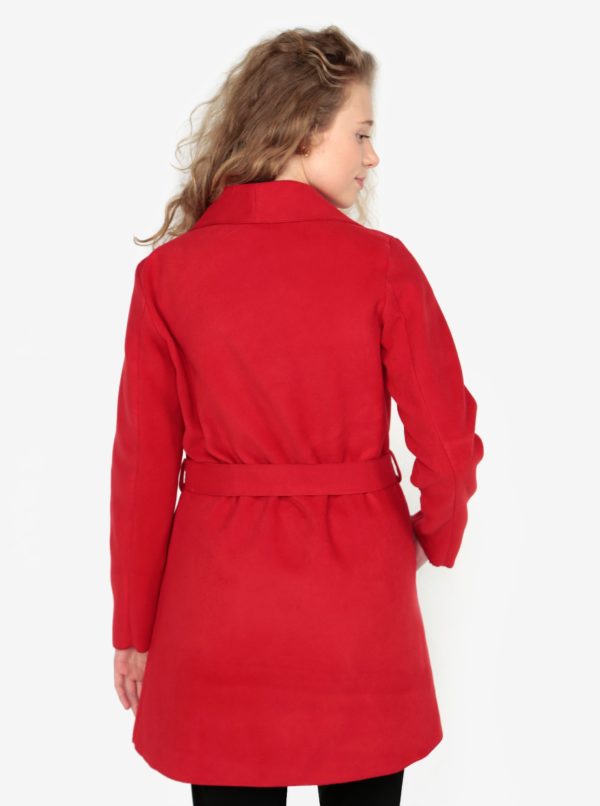 Červený tenký kabát ZOOT