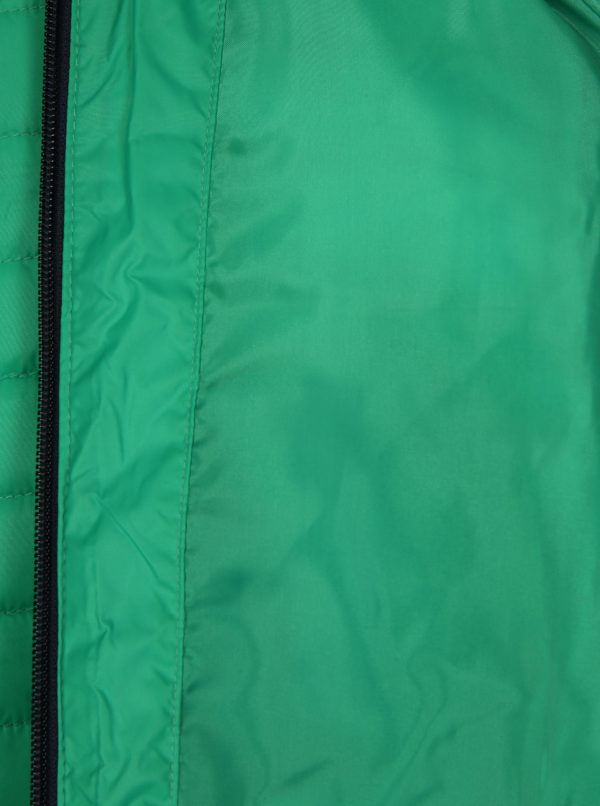 Zelená chlapčenská prešívaná vodovzdorná bunda Lego Wear Jakob