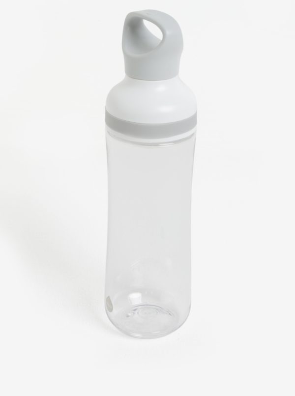 Krémovo-sivá plastová fľaša EQUA Flow (800 ml)