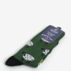 Tmavozelené unisex ponožky s motívom ovečiek Fusakle Chopok léto
