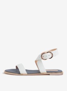 Biele dámske kožené sandále Ted Baker Qereda