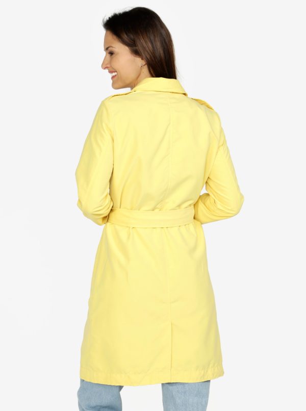 Žltý kabát VERO MODA Elina