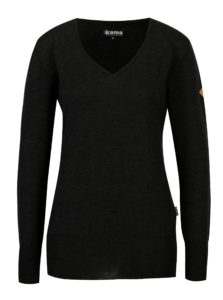 Tmavosivý dámsky sveter z Merino vlny Kama