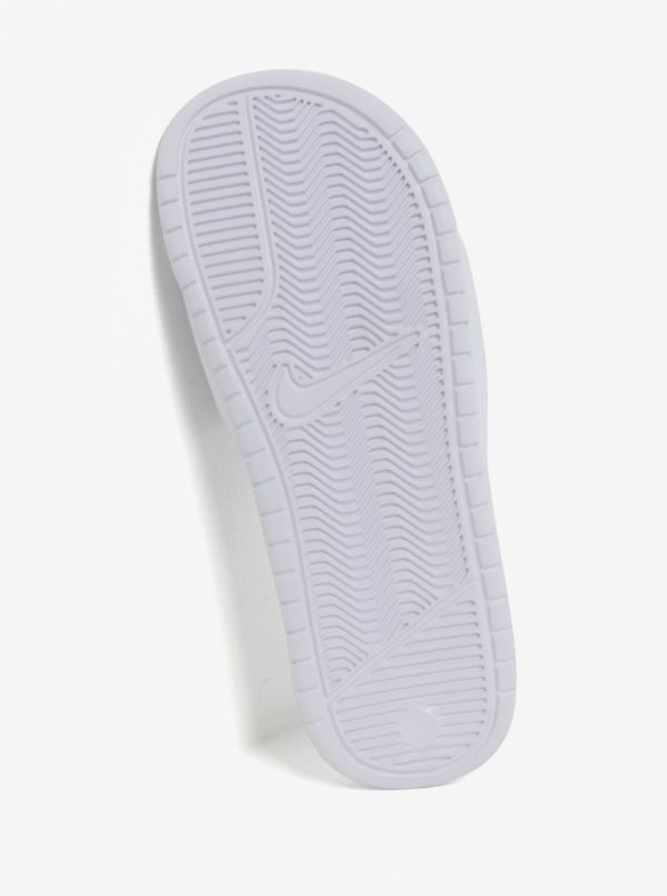 Biele dámske šľapky Nike Benassi Jdi