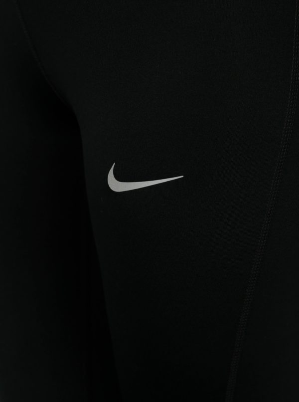 Čierne skrátené dámske funkčné legíny Nike PWR ESSNTL TGHT
