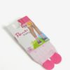 Ružové dievčenské silónové ponožky s motívom myšky Penti Pretty Felis 30 DEN