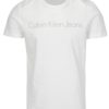 Biele pánske slim fit tričko Calvin Klein Jeans Treasure