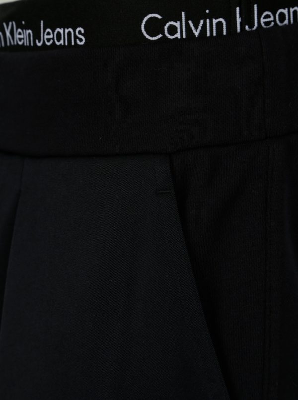 Čierne pánske tepláky Calvin Klein Jeans Halfon