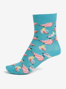 Modré detské ponožky Happy Socks Banana