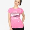 Ružové dámske tričko s potlačou Superdry  