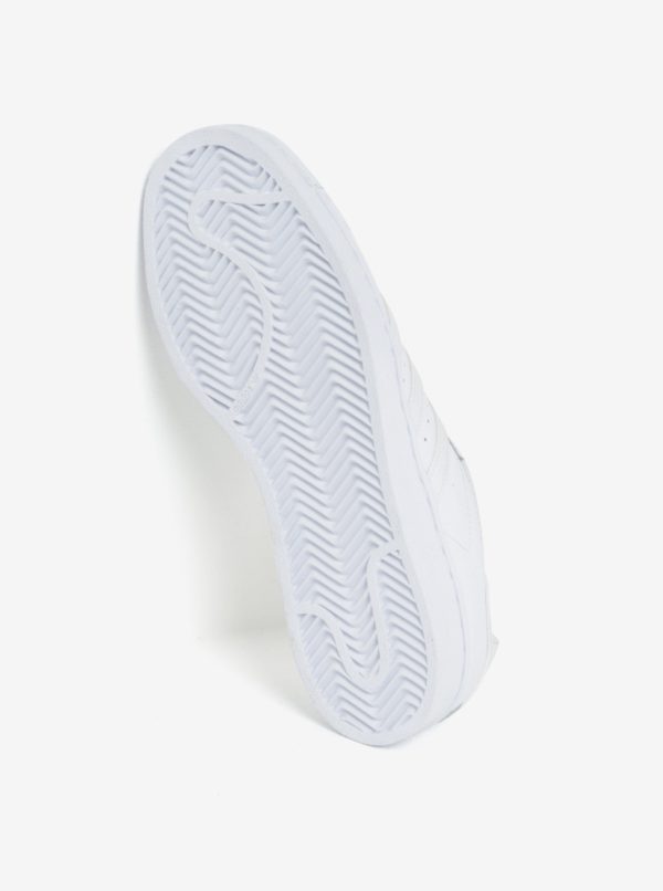 Biele unisex tenisky adidas Originals Superstar