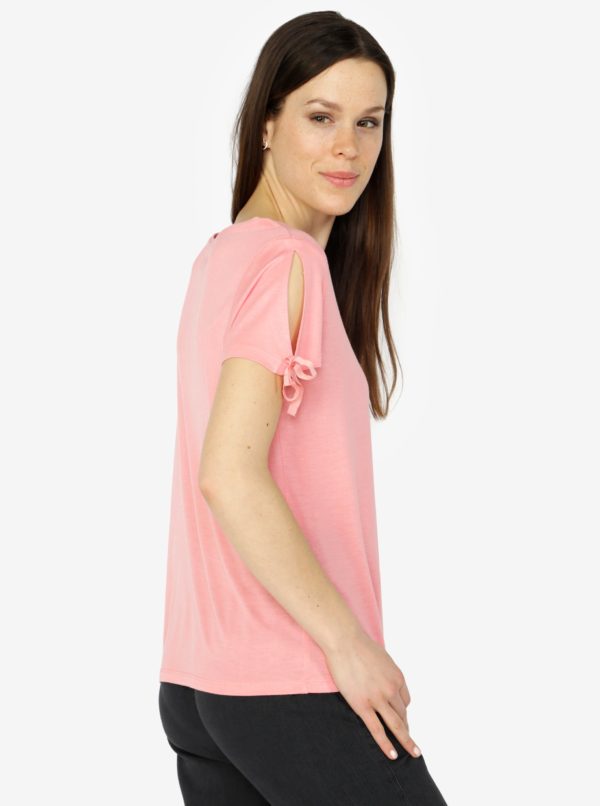 Ružové tričko VERO MODA Jemia