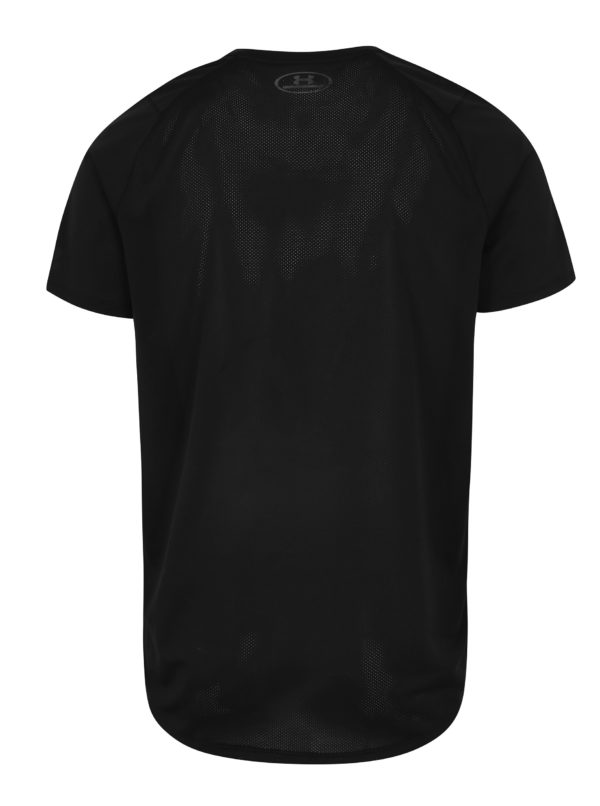 Čierne pánske funkčné tričko s potlačou Under Armour MK1