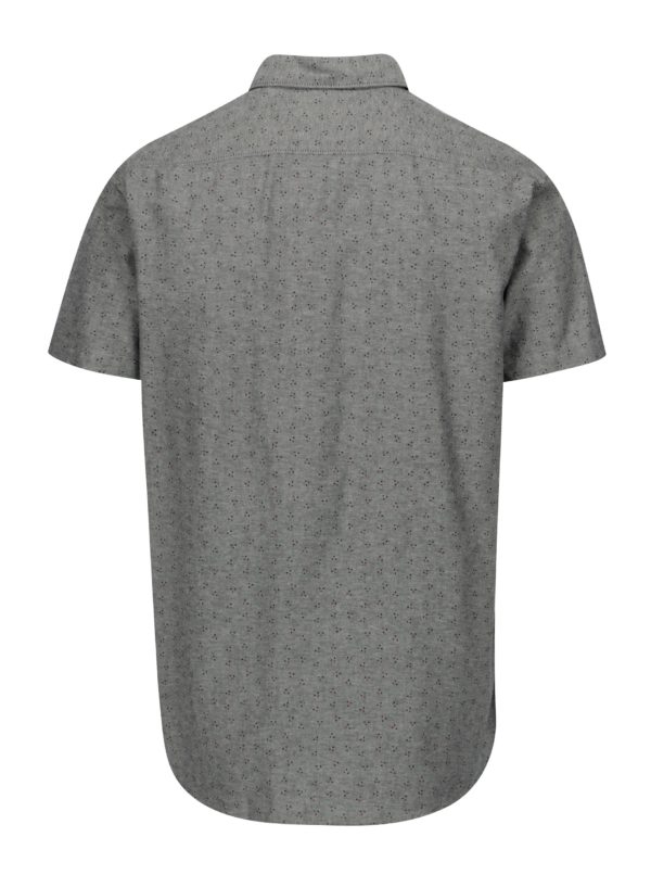 Sivá vzorovaná košeľa Jack & Jones Premium Murtough