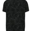 Čierne vzorované tričko Burton Menswear London 