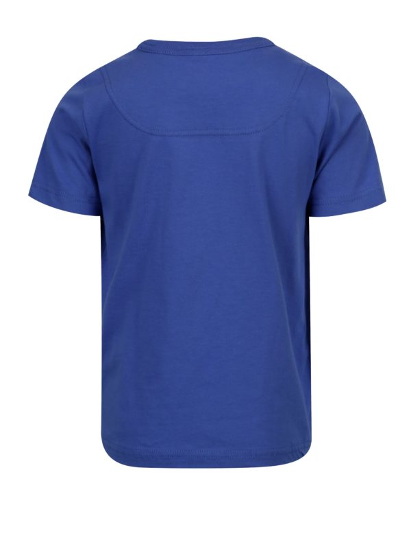 Modré chlapčenské tričko s potlačou Tom Joule Ben