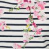 Krémové pruhované šaty s kvetovaným vzorom Tom Joule Riviera Print