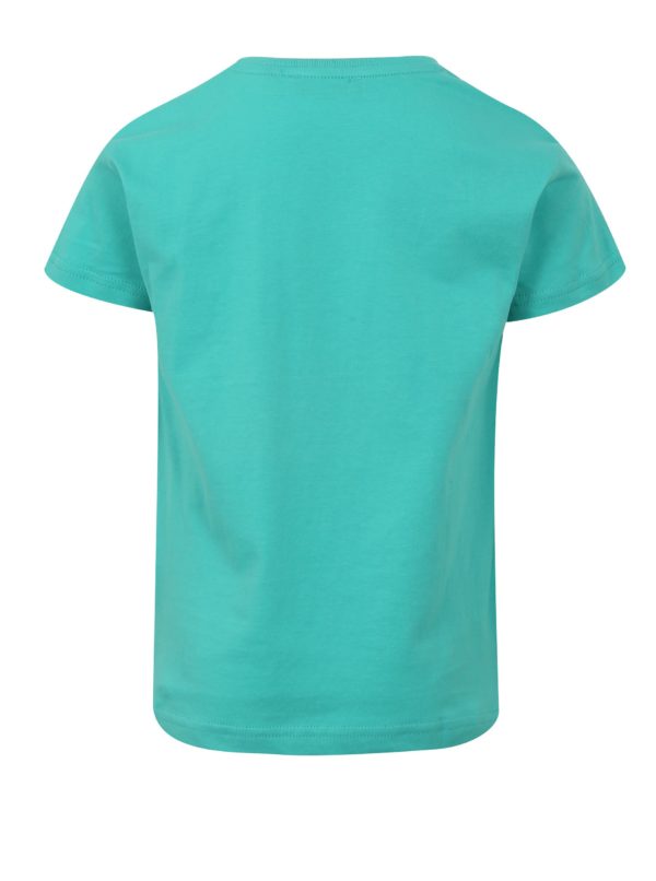 Zelené chlapčenské tričko s potlačou Blue Seven