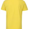 Žlté slim fit tričko s potlačou a krátkym rukávom Blend