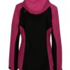 Čierno-ružová dámska softshellová bunda LOAP Libbi