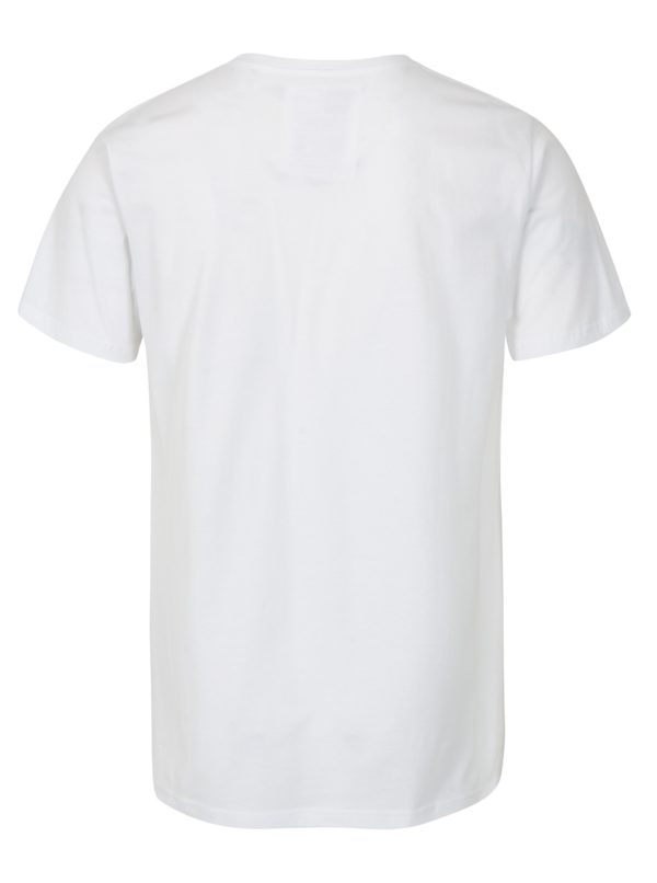 Biele tričko s potlačou Dedicated Phoney Date